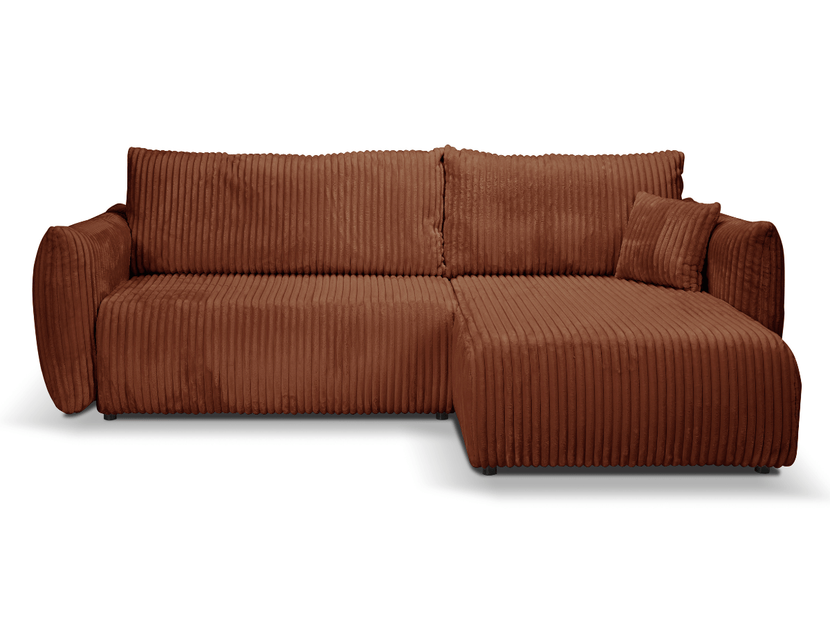 Canapé d'angle convertible avec coffre de rangement – RASPAIL