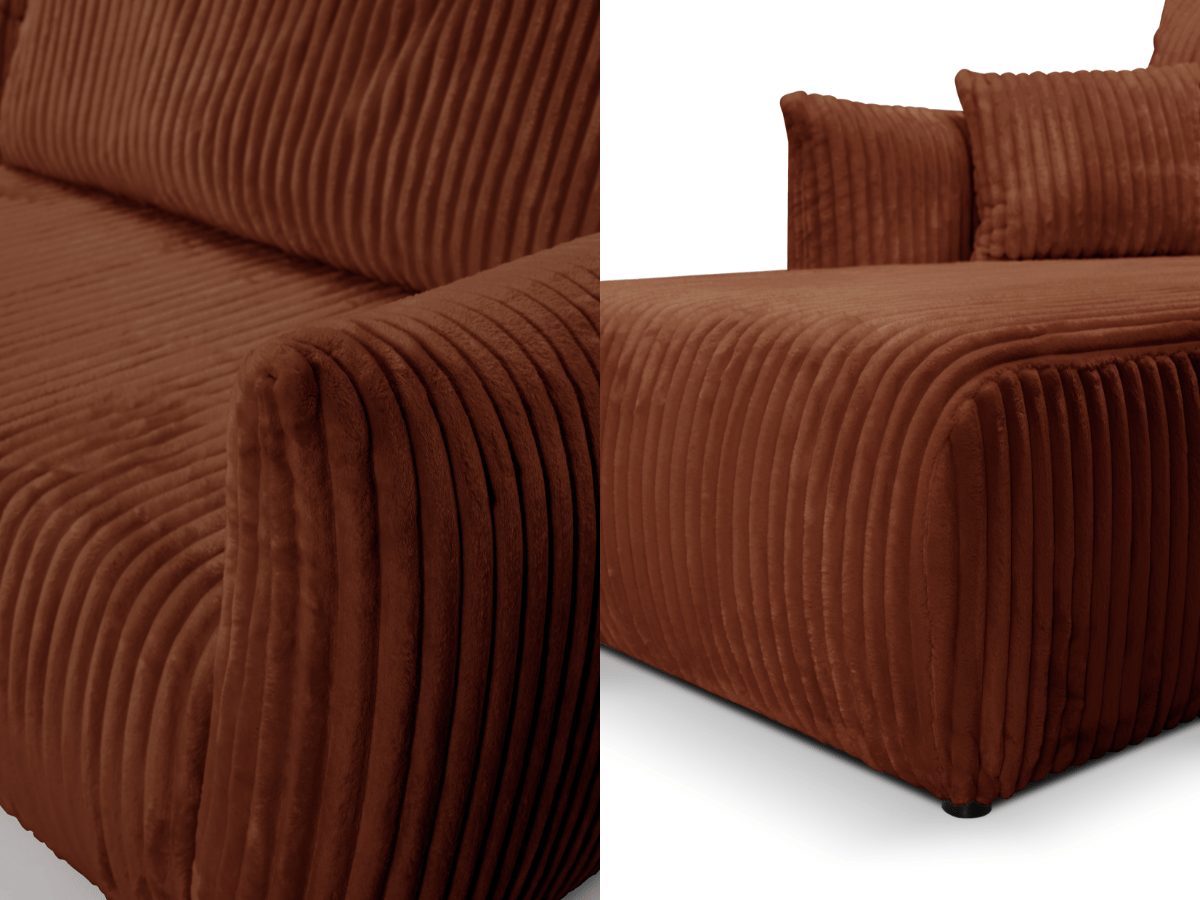 Canapé d'angle convertible avec coffre de rangement – RASPAIL