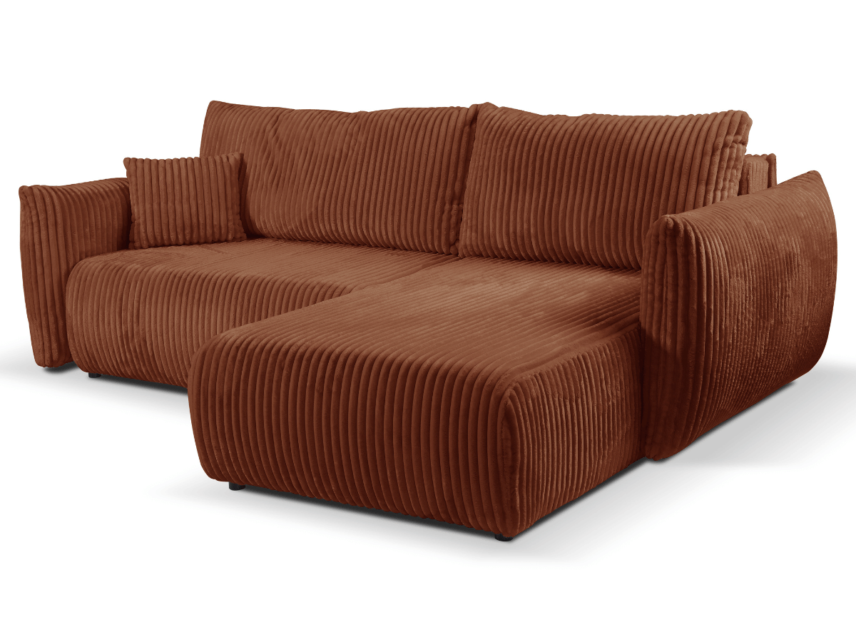 Canapé d'angle convertible avec coffre de rangement – RASPAIL