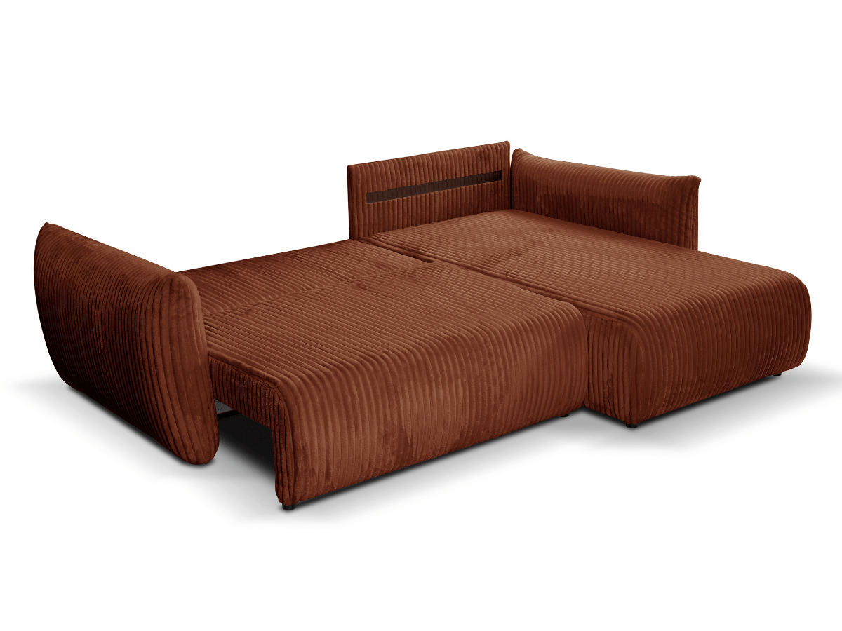 Canapé d'angle convertible avec coffre de rangement – RASPAIL