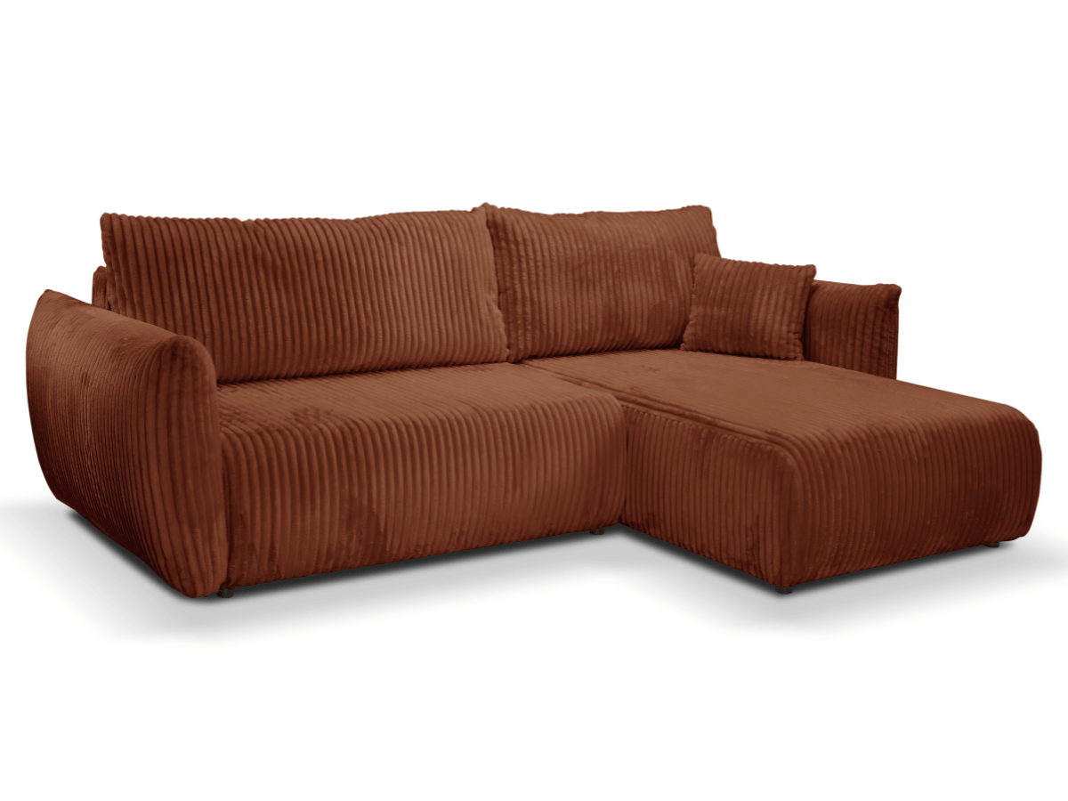 Canapé d'angle convertible avec coffre de rangement – RASPAIL