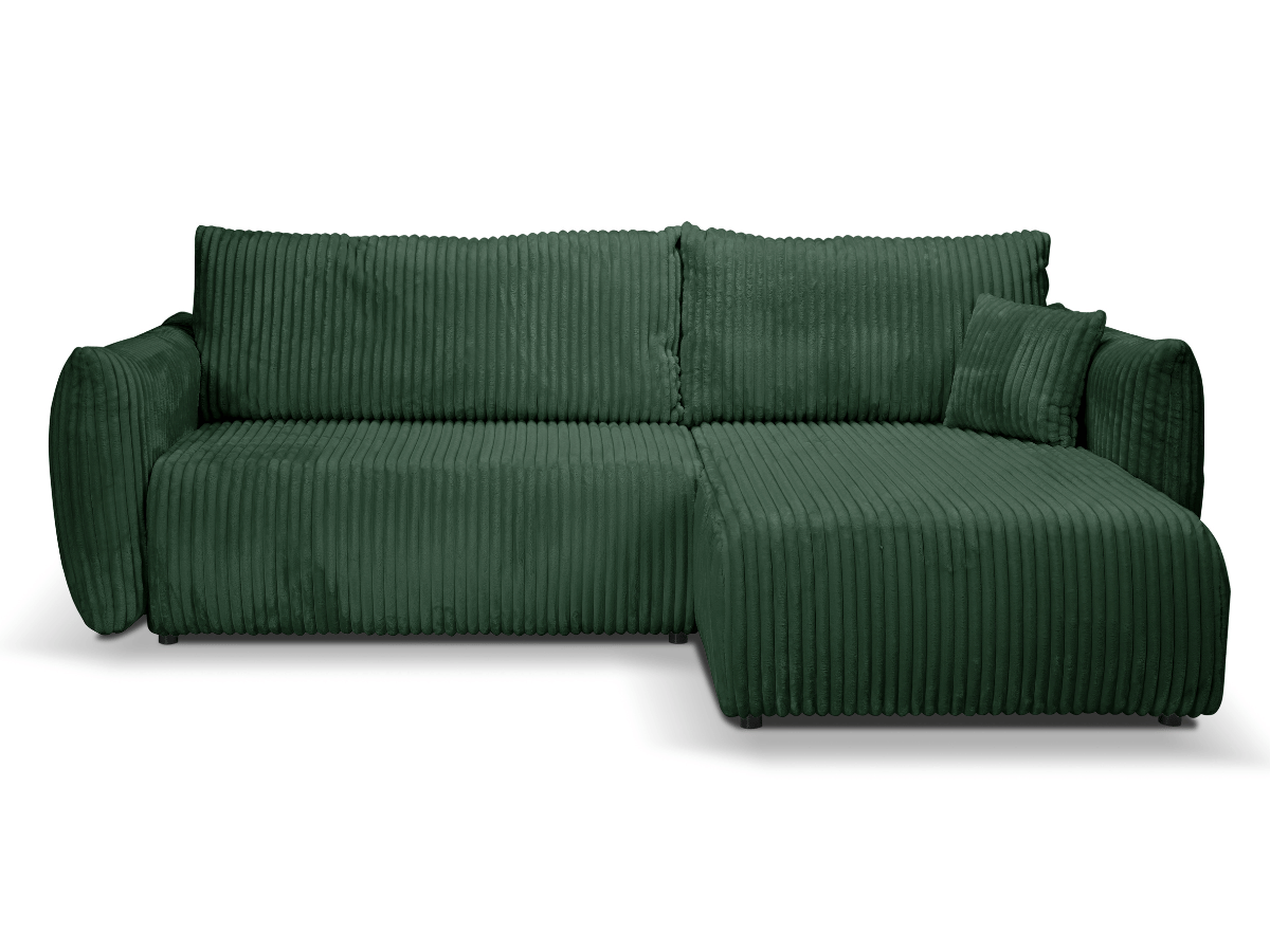 Canapé d'angle convertible avec coffre de rangement – RASPAIL
