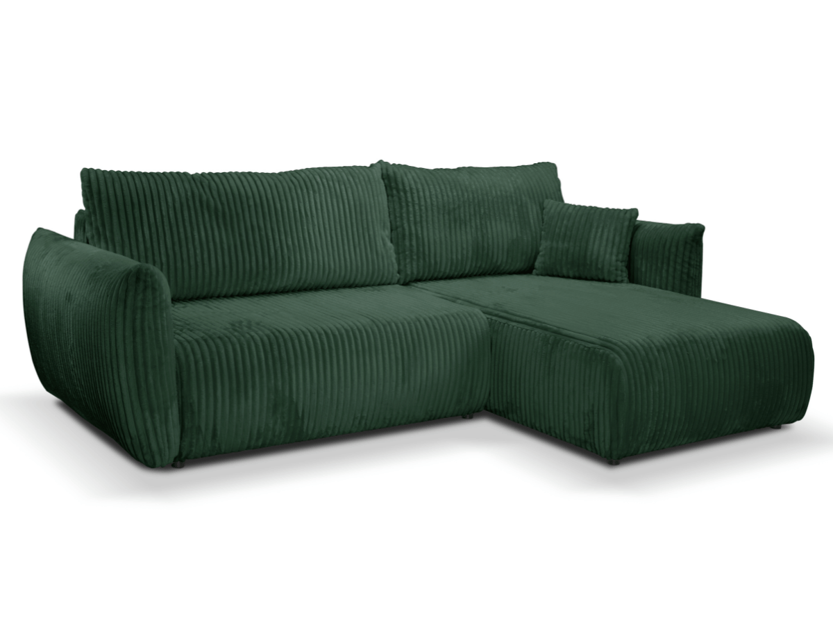 Canapé d'angle convertible avec coffre de rangement – RASPAIL