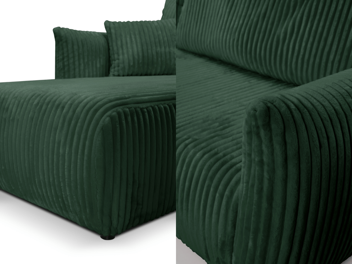 Canapé d'angle convertible avec coffre de rangement – RASPAIL