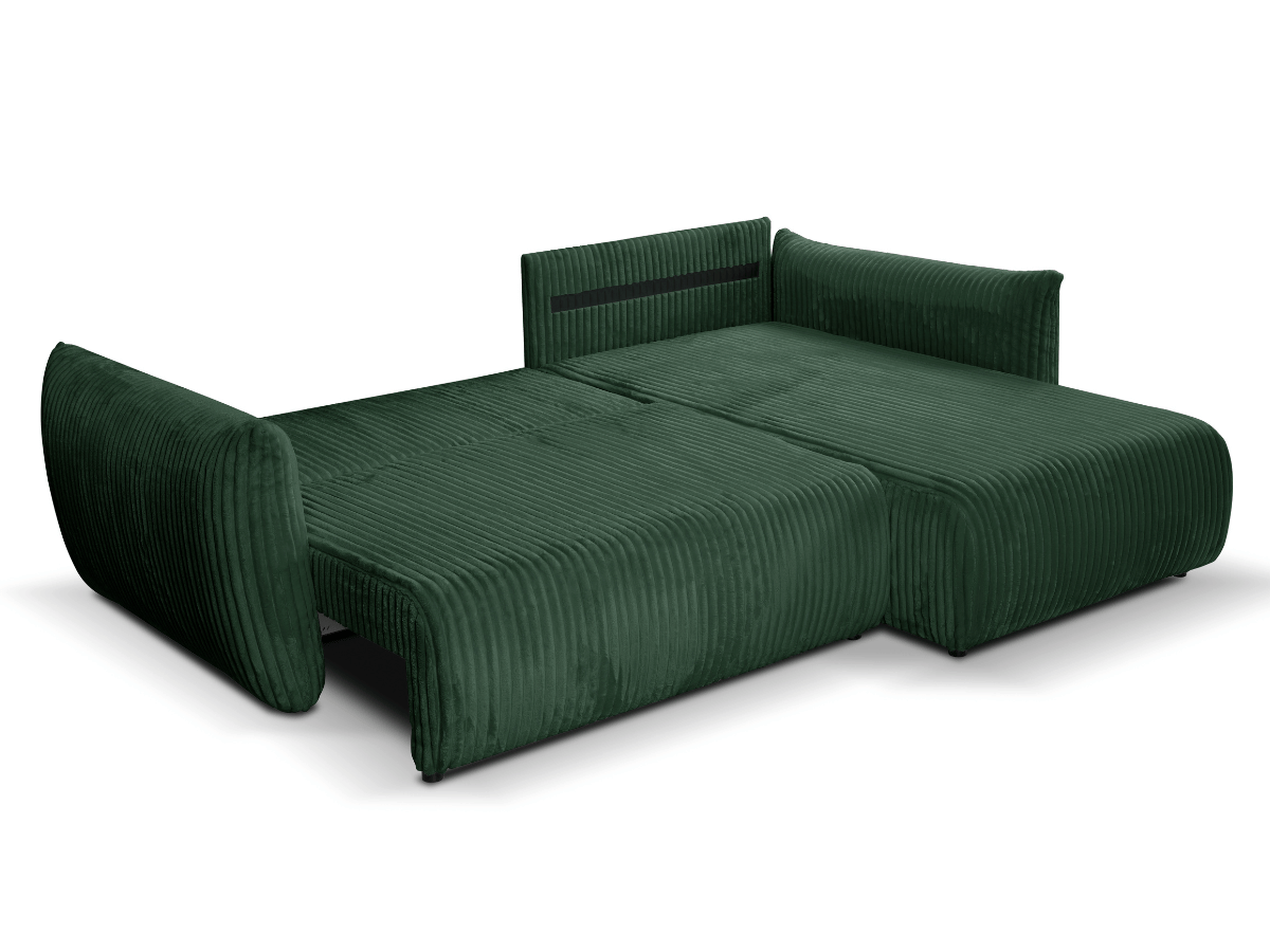 Canapé d'angle convertible avec coffre de rangement – RASPAIL