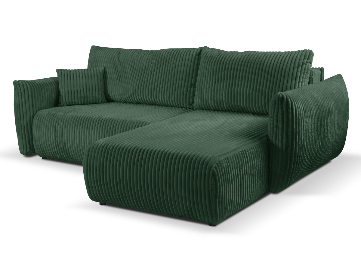 Canapé d'angle convertible avec coffre de rangement – RASPAIL