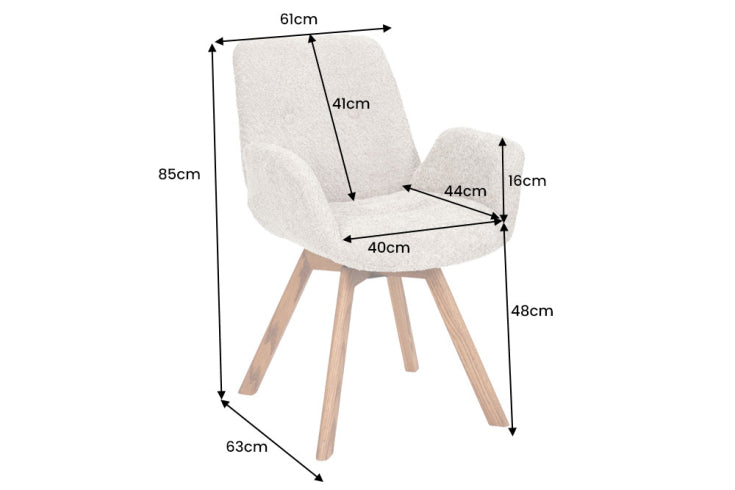 Dimensiones de la mesa