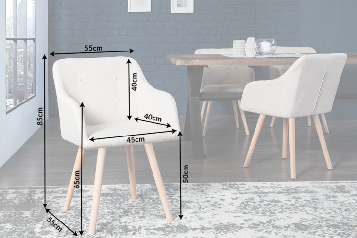 Dimensiones de la mesa