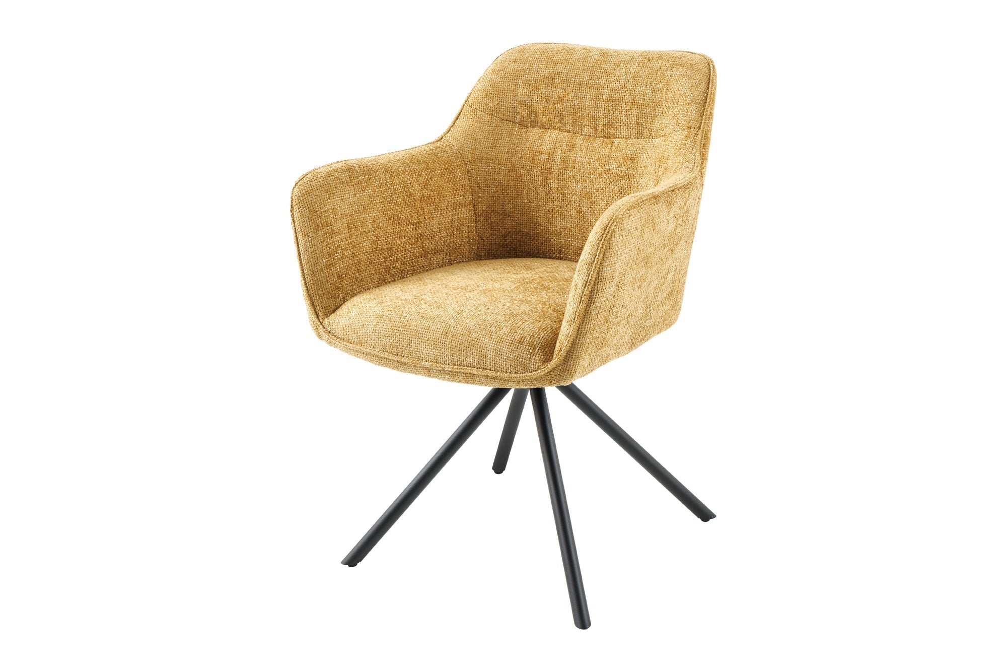 silla giratoria-verona-tejido-textura-amarillo-mostaza-con-apoyabrazos-y-pies-metal-negro_44159 (inv)