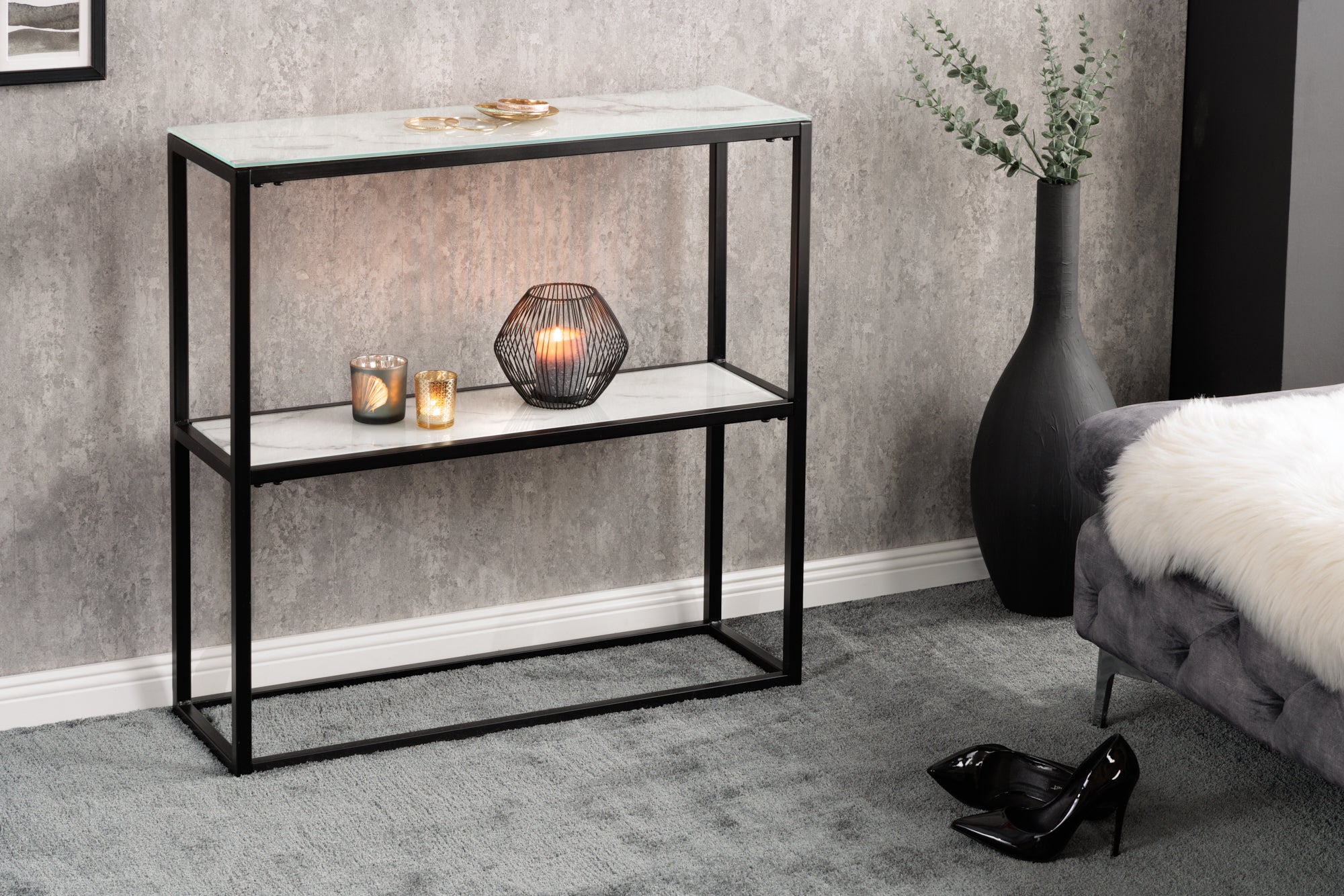 consola-elegante-boutique-81cm-vidrio-cristal-blanco-decor-mármol-negro-marco_42168 (inv)