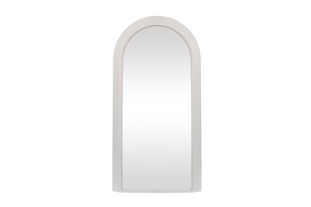 Design Wandspiegel ART DECO 160cm weiß