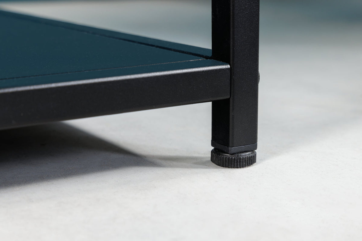 Etagère industrielle DURA STEEL 90cm console métal noir