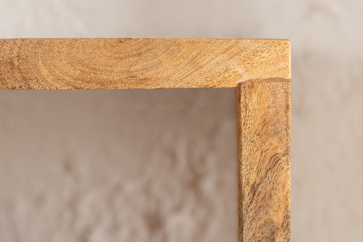 Etagère murale solide set de 3 HEMINGWAY 94cm en bois de manguier