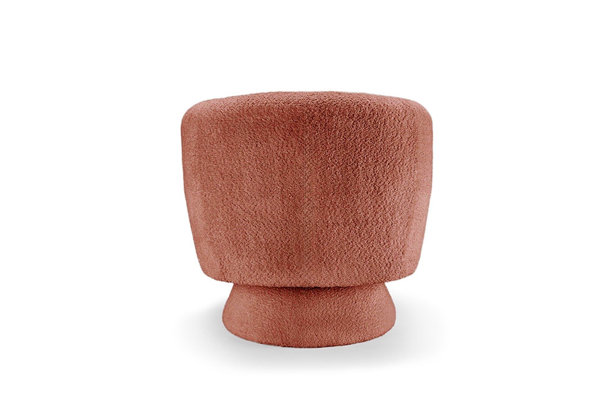Fauteuil design rotatif BOSSA NOVA 80cm rouille Bouclé