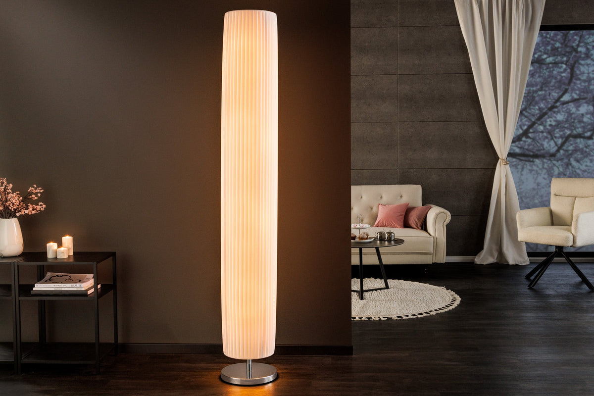 Lampadaire design moderne SALONE 195cm lampadaire blanc