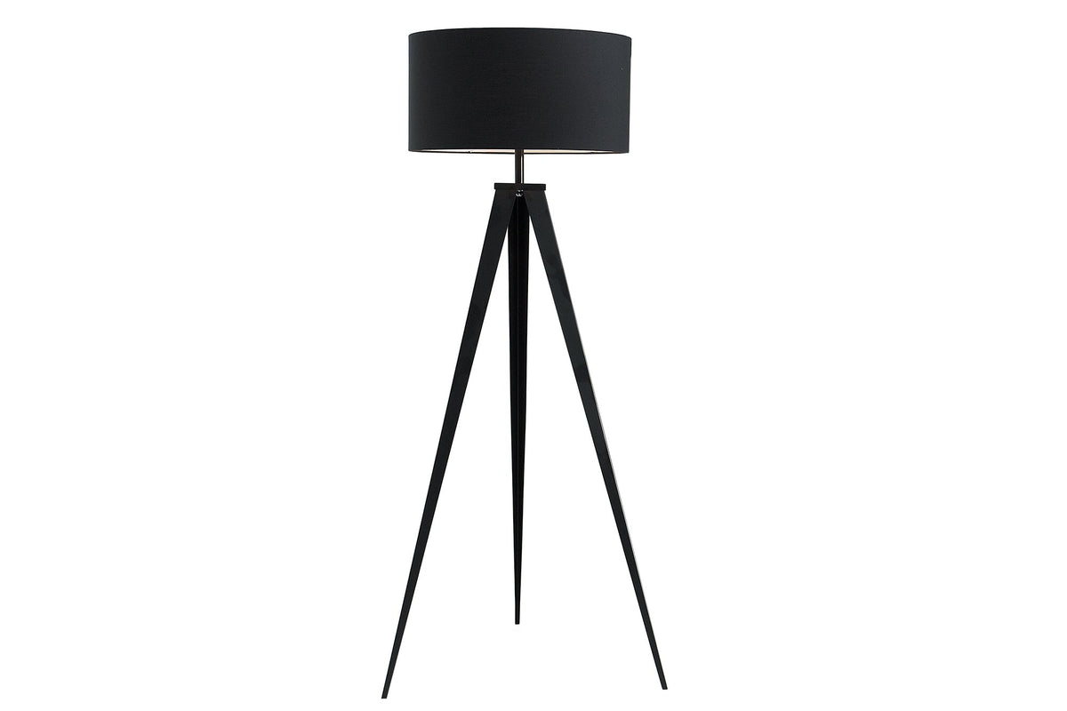 Lampadaire élégant TRIPOD 145cm lampadaire rétro noir