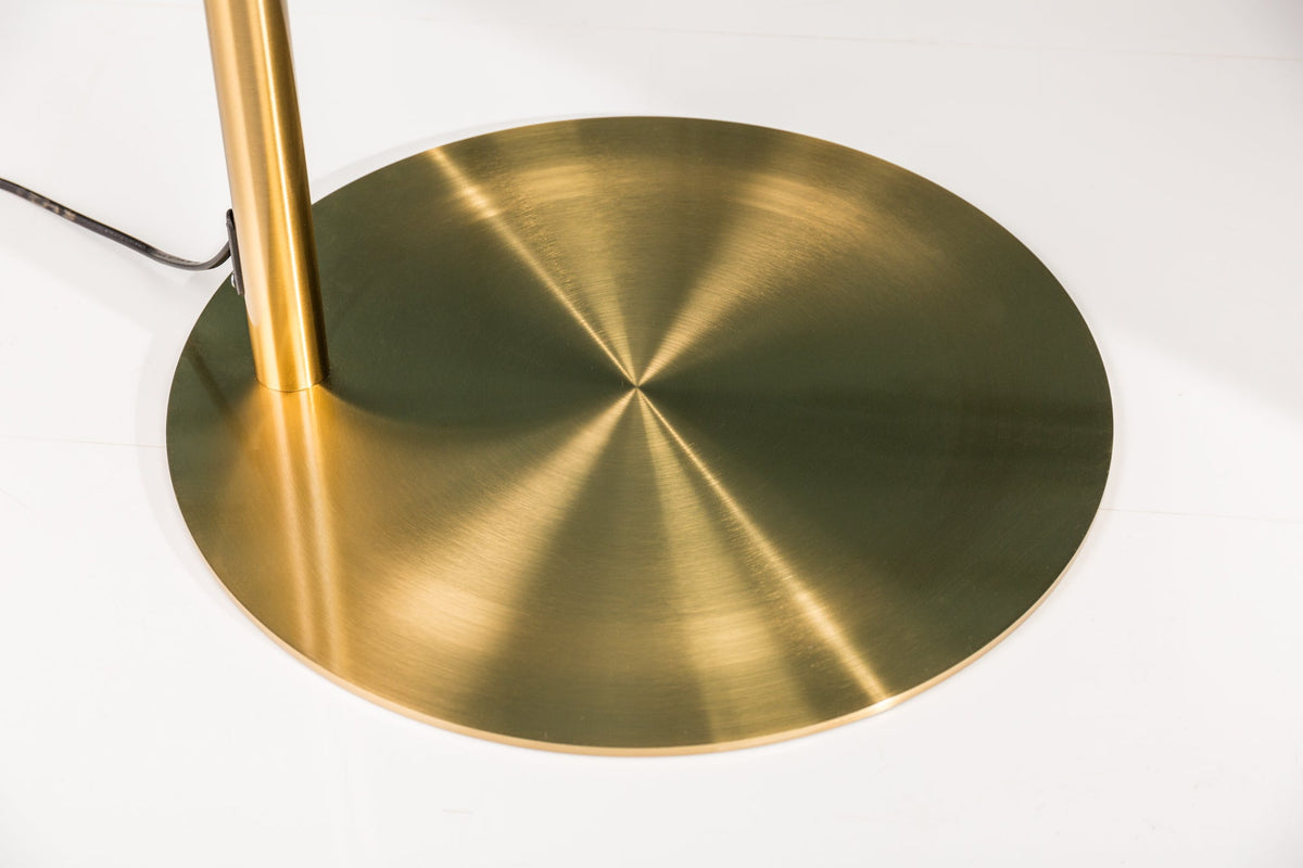 Lampe à arc élégante LOUNGE DEAL 205cm lampadaire doré