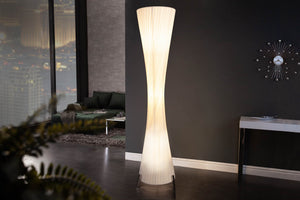 Lampe sur pied design moderne PARIS X 160cm blanche