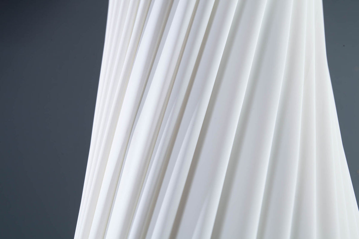 Lampe sur pied design moderne PARIS X 160cm blanche