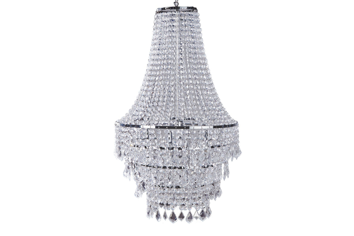 Lustre extravagant ROYAL XL 105cm lampe suspendue baroque