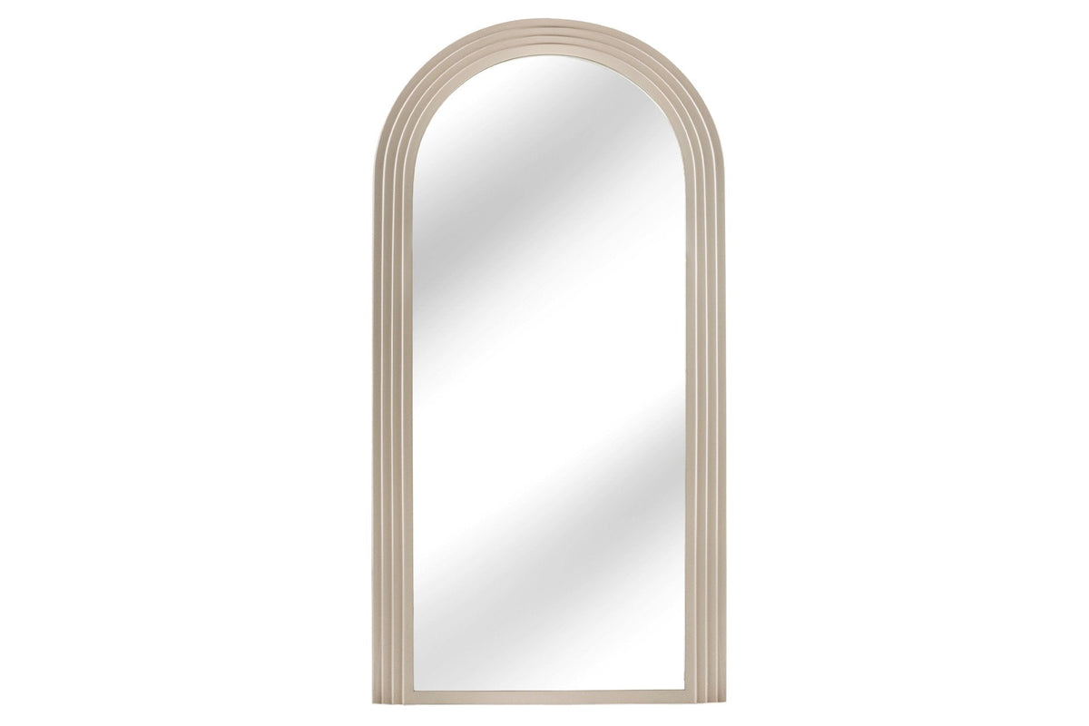 Miroir mural design ART DECO 160cm grège