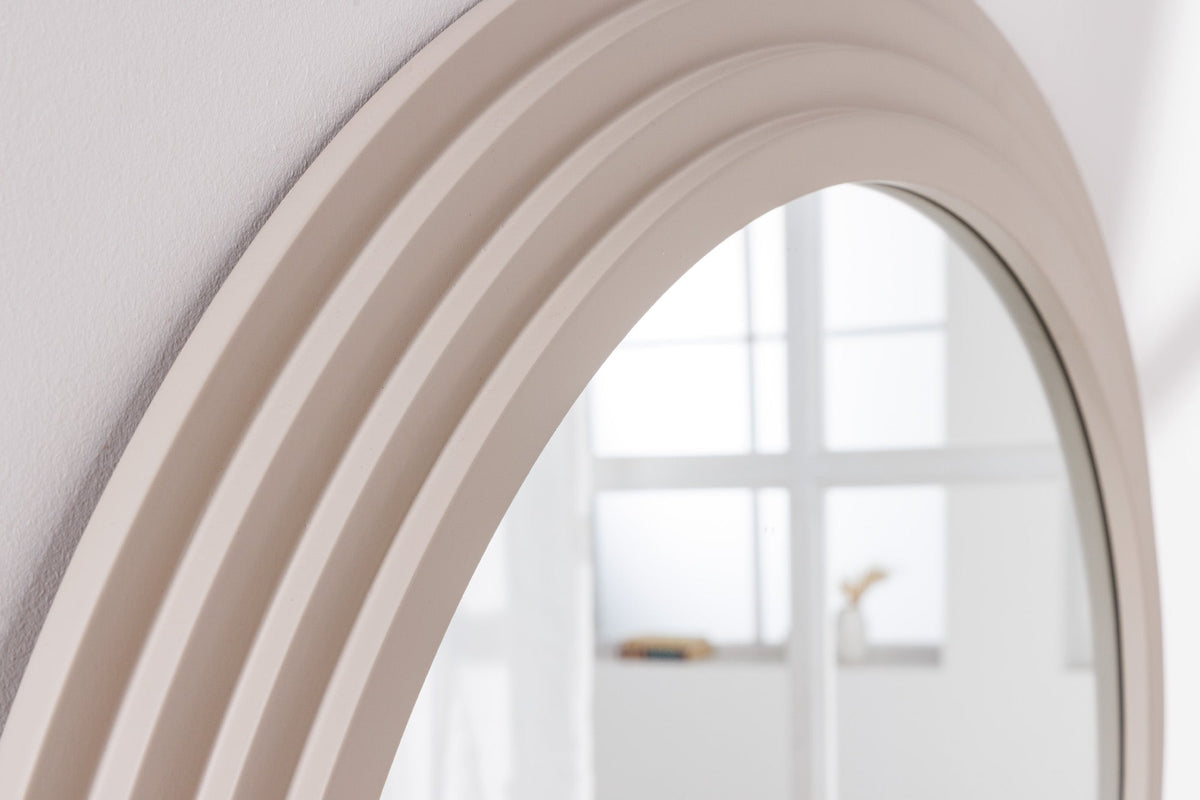 Miroir mural design ART DECO 160cm grège