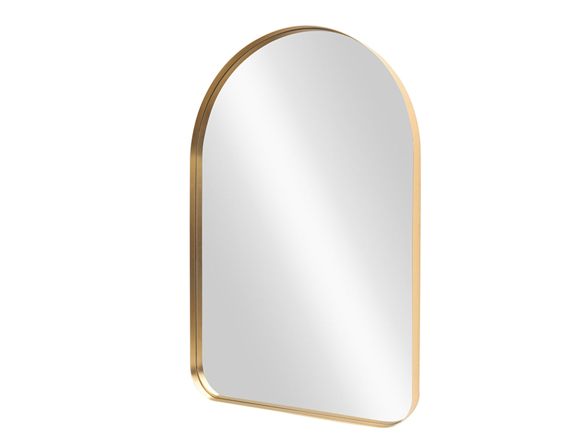 Moderner Wandspiegel ARCA 90cm gold Aluminium