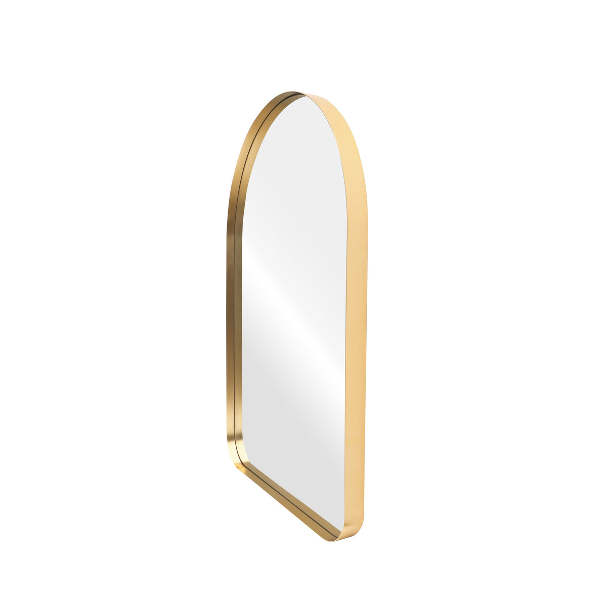 Moderner Wandspiegel ARCA 90cm gold Aluminium