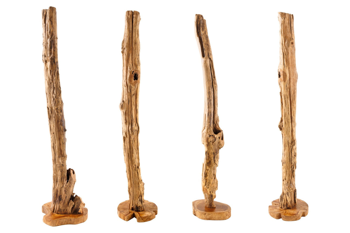 Sculpture naturelle REEF 125-150cm en bois flotté accessoire en bois