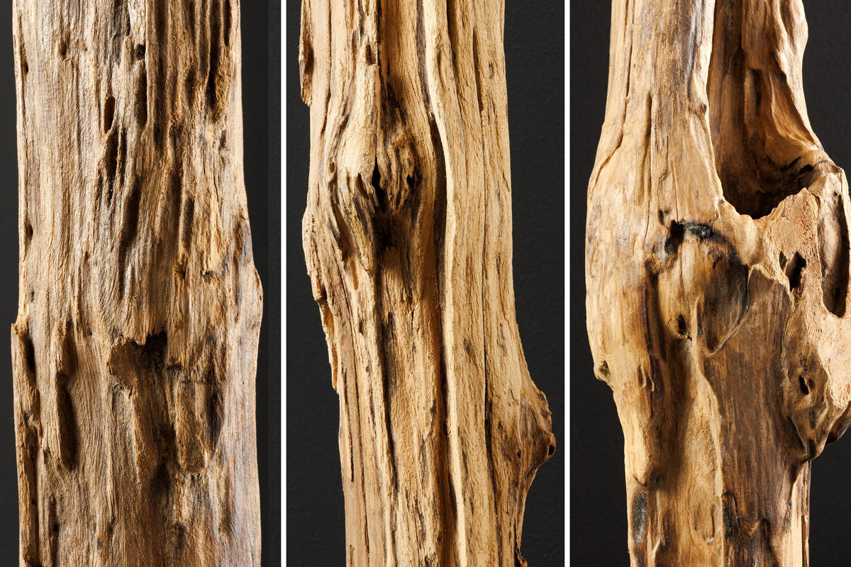 Sculpture naturelle REEF 125-150cm en bois flotté accessoire en bois