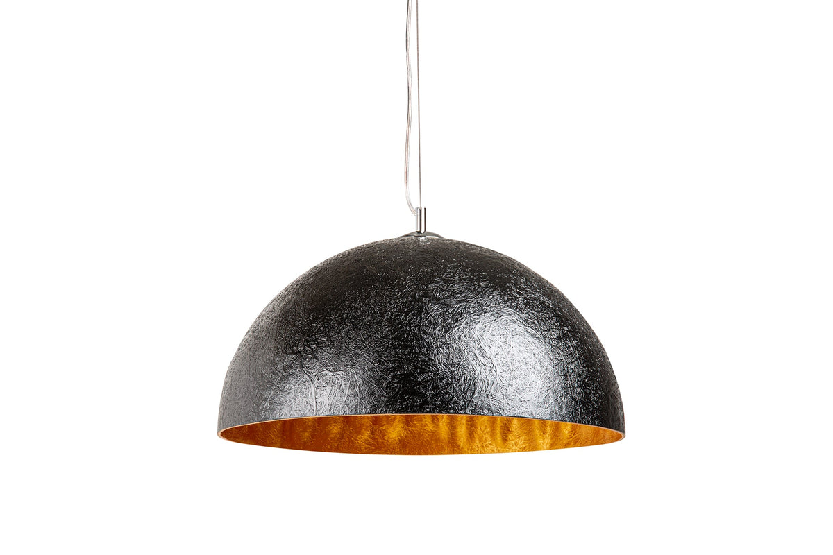 Suspension design élégant GLOW 50cm lampe suspendue or noir