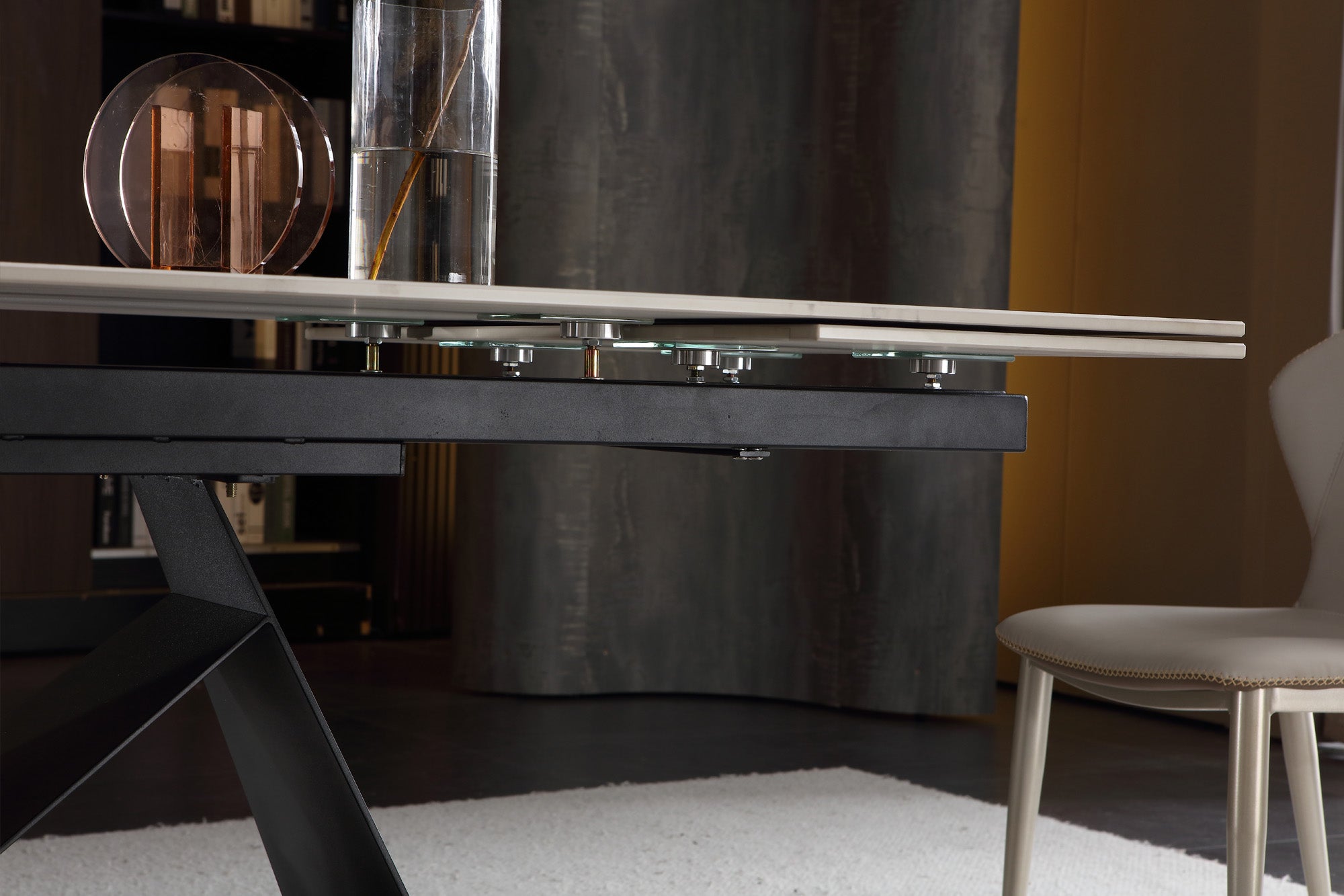 Mesa de comedor extensible Masdar