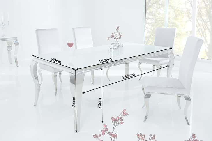 Dimensiones de la mesa