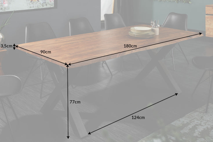 Dimensiones de la mesa