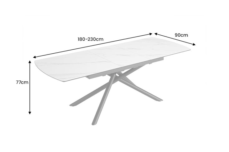 Dimensions de la table