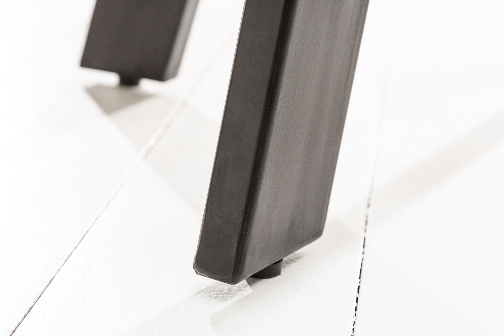 Mesa de comedor redonda de madera maciza de mango IRON CRAFT, 80 cm