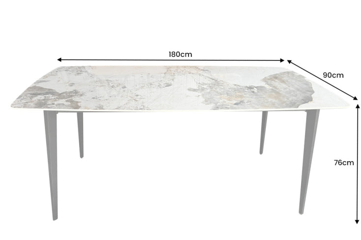 Dimensions de la table