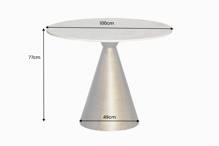 Dimensions de la table