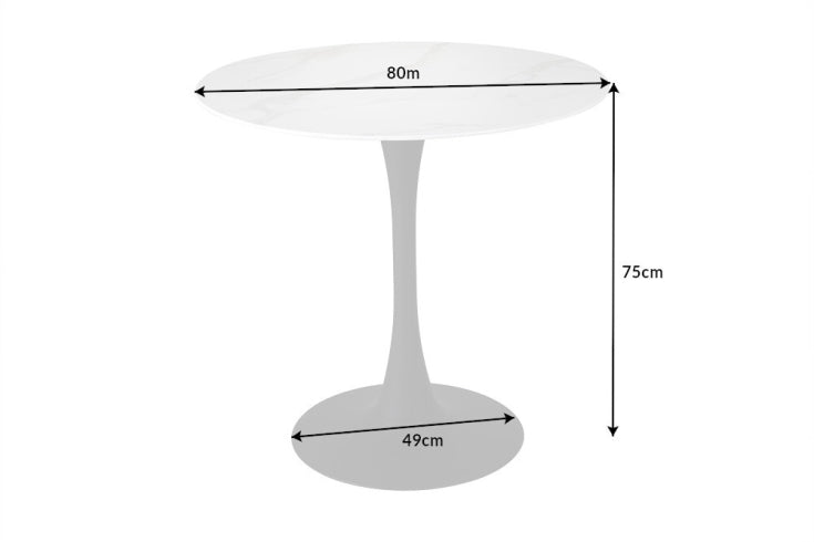 Dimensions de la table