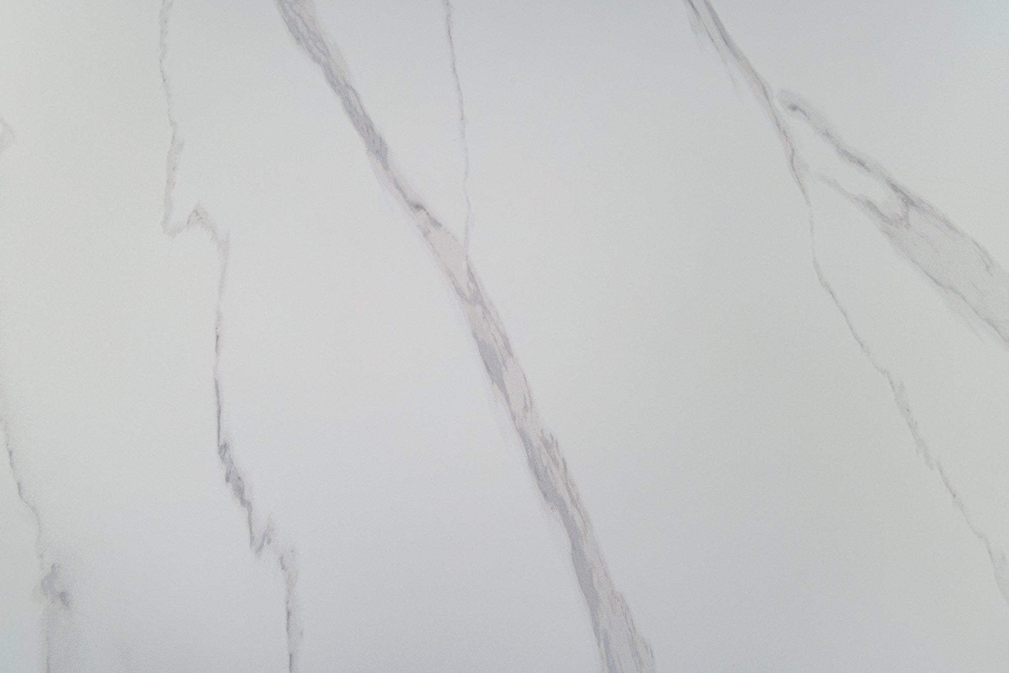 Mesa de comedor de cerámica blanca redonda de 120 cm con base de columna UNIQUE