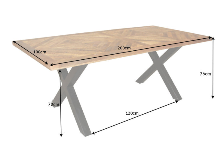 Dimensiones de la mesa