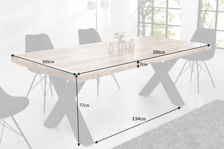 Dimensions de la table