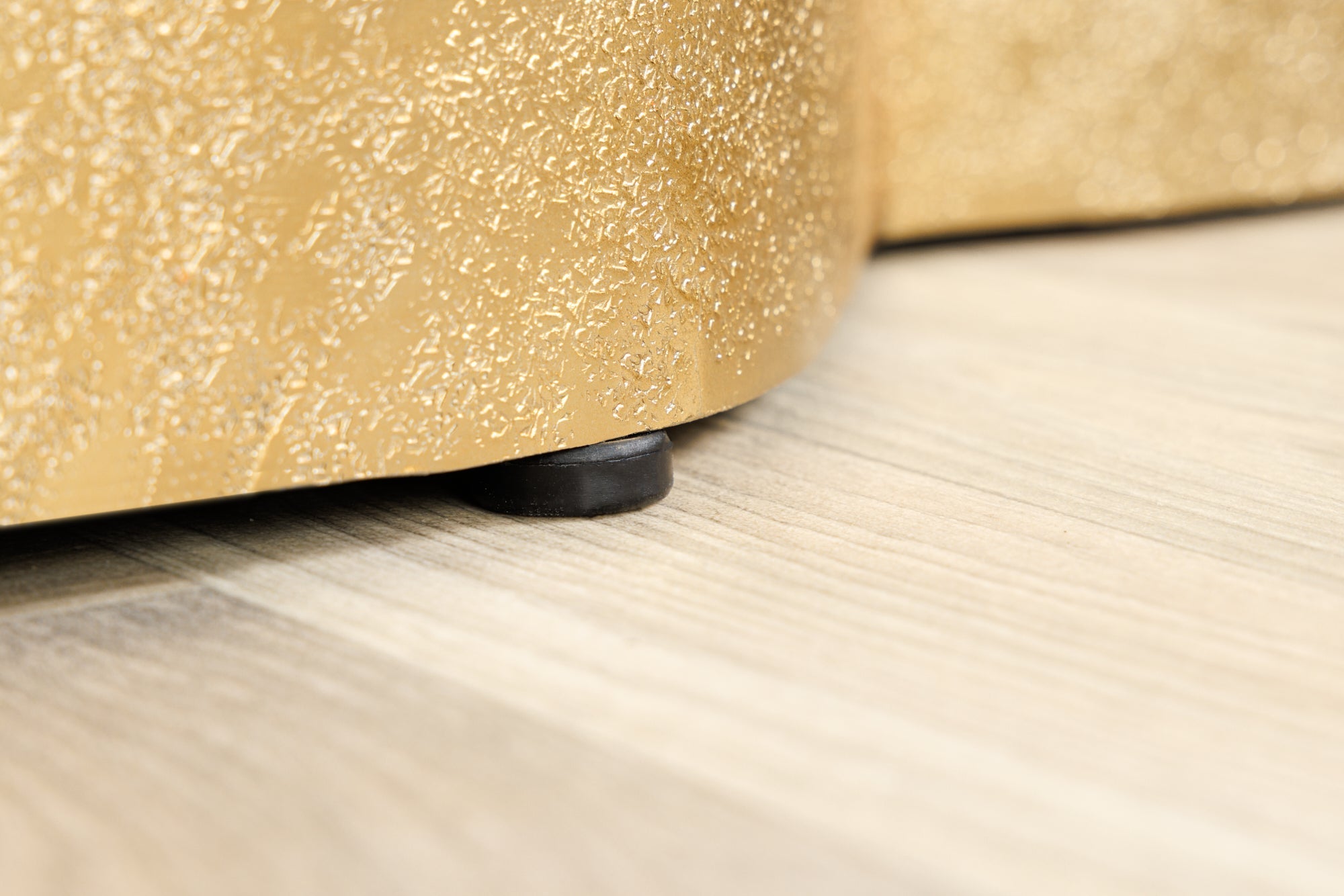 Table basse design ORGANIC ORIENT 75cm or fait main
