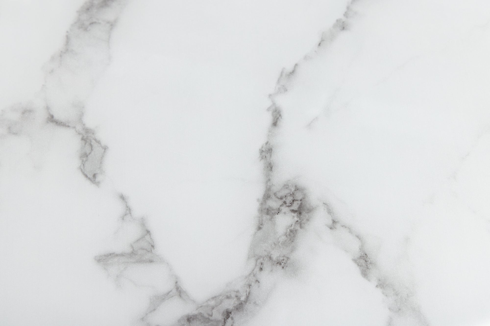 Table basse élégante BOUTIQUE 80cm ronde blanche en verre cristal décor marbre cadre noir