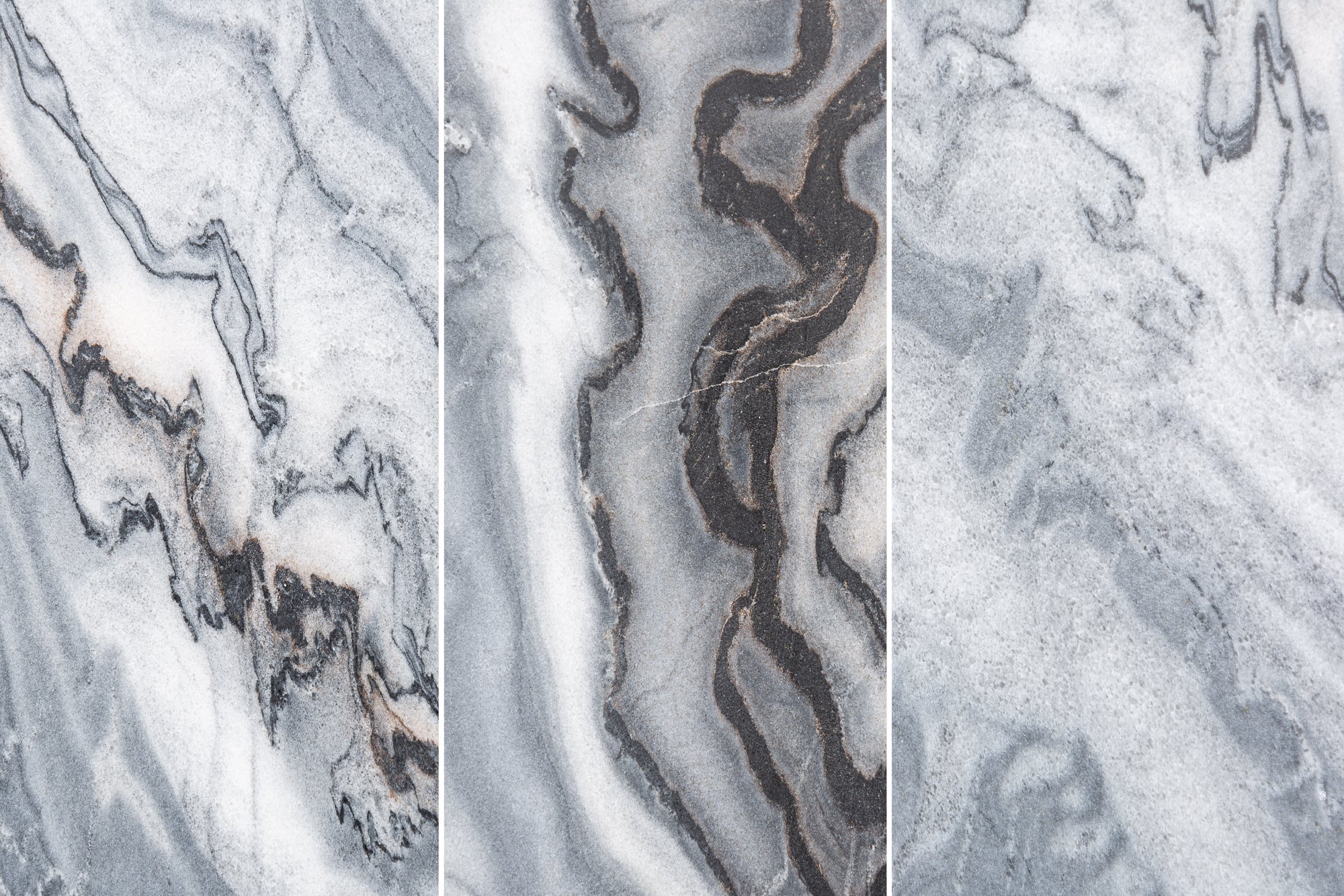 Table basse élégante DIAMOND 70cm gris noir avec plateau en marbre