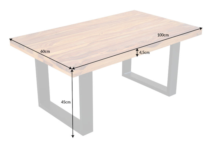 Dimensiones de la mesa