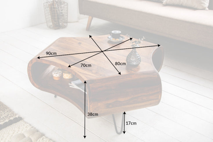 Dimensions de la table