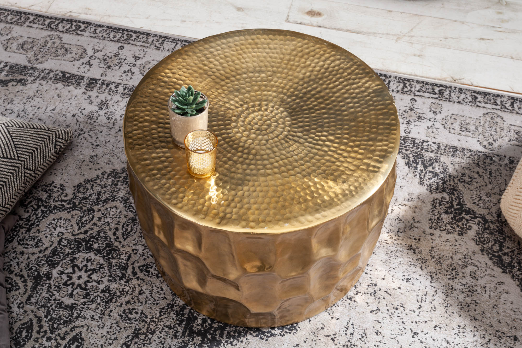 mesa-masa-redonda-orgánico-oriente-55cm-metal-oro-diseño-martele-3d-fait-main_40227 (inv)