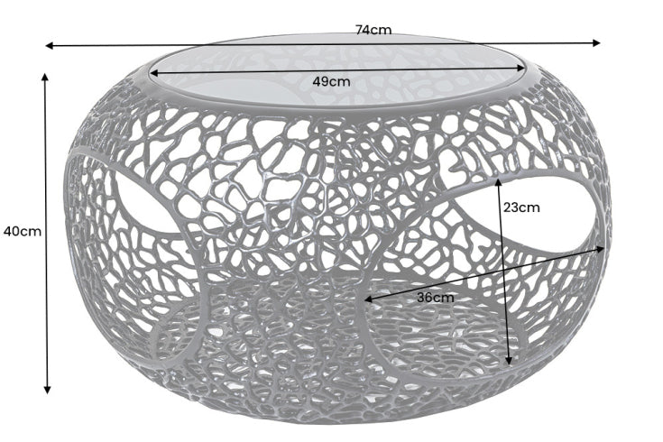 Dimensions de la table