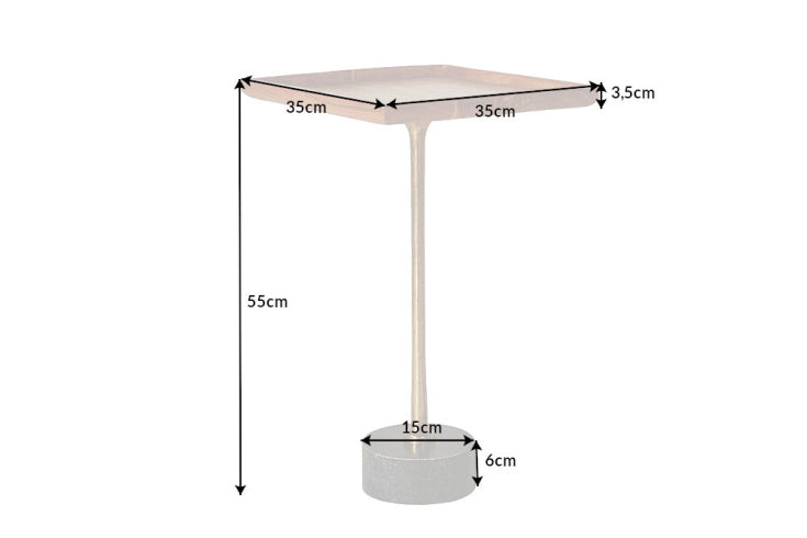 Dimensiones de la mesa